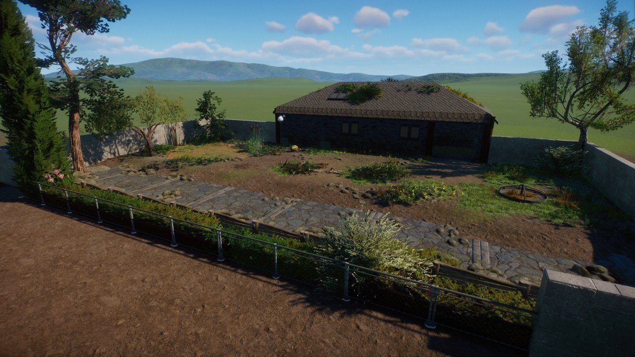 Realistic boar habitat