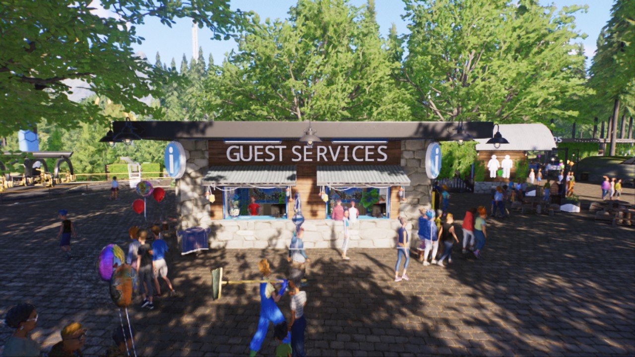 Guest Services Information Building