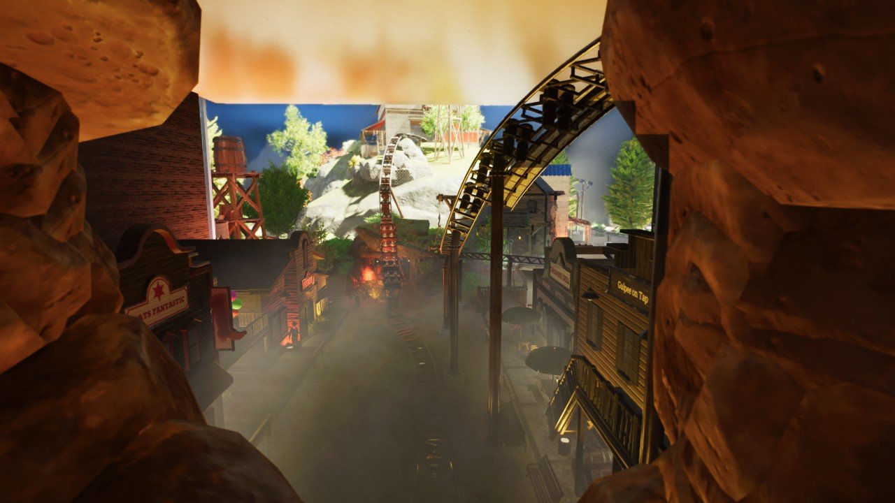 indoor westeren coaster