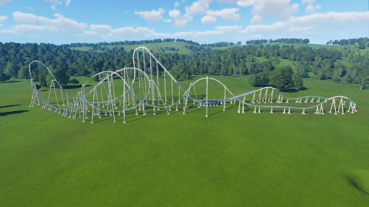 Hyper Coaster Vekoma hyper Coaster - Workshop - Planet Coaster 2
