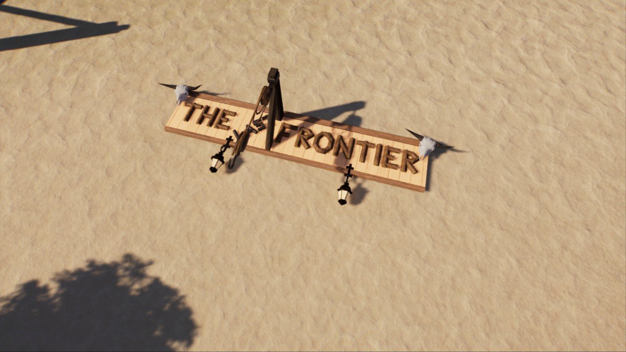 Western Sign - Workshop - Planet Coaster 2