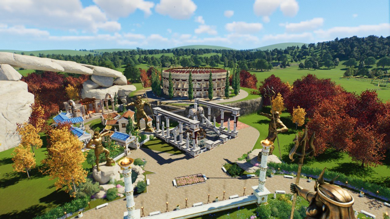 mythologie flat ride tiny park