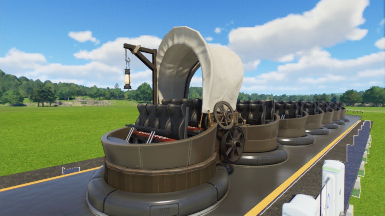 More Ride Cart Western Dark Ride Cart - Workshop - Planet Coaster 2
