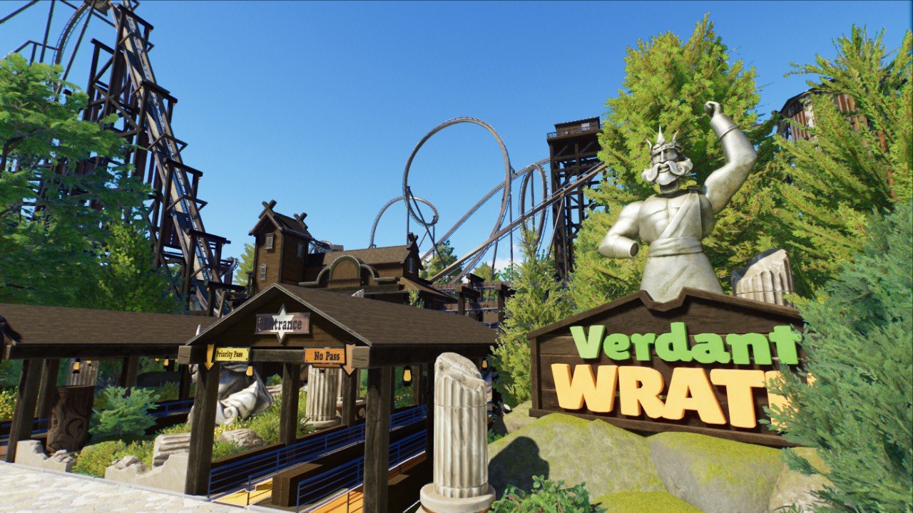 Verdant Wrath - Western + Mythology Inverted Coaster