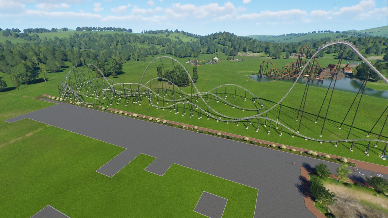 B&M Hyper coaster long trains 2 - Workshop - Planet Coaster 2