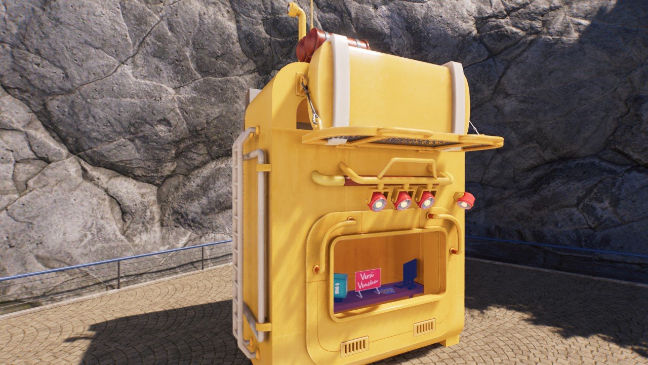 Aqua Shop Exterior-1 Booth