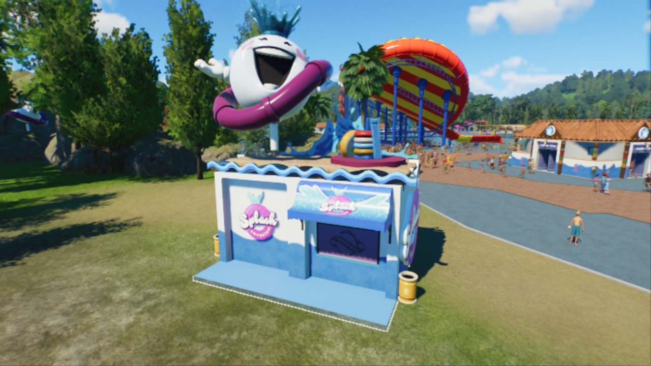 Splash Emporium Kiosk - Workshop - Planet Coaster 2