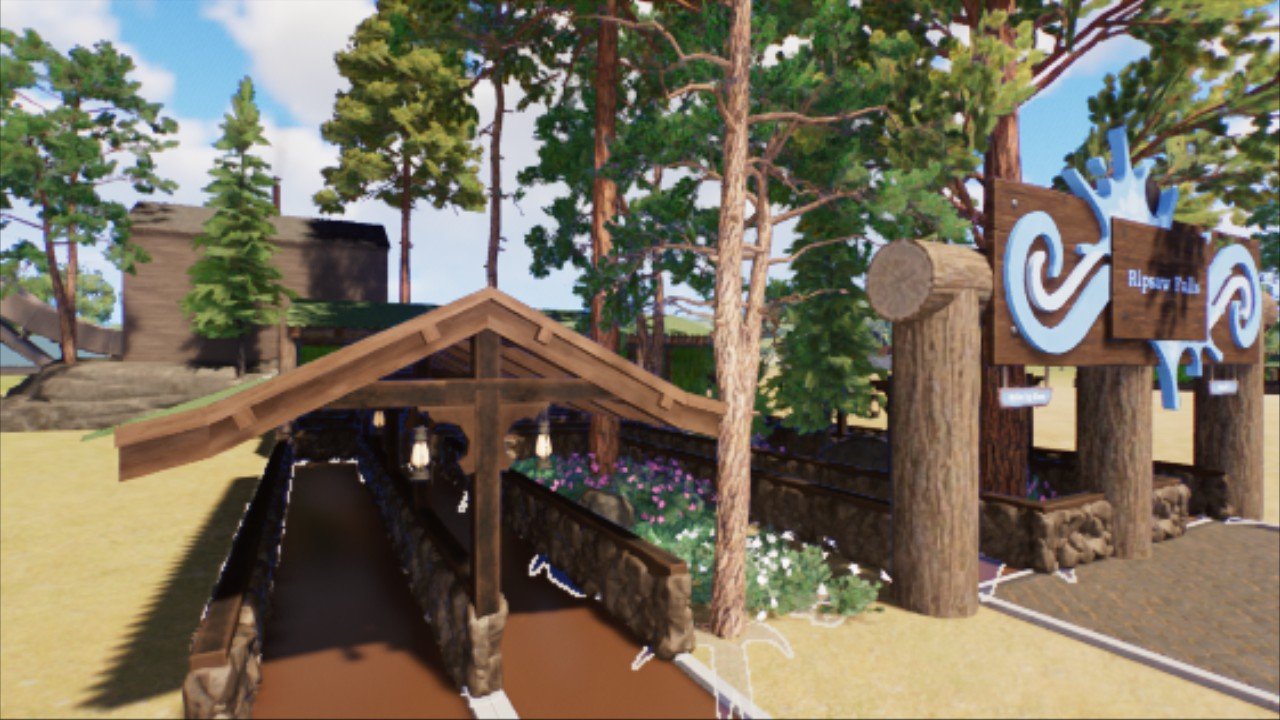 Western Queue Area 1