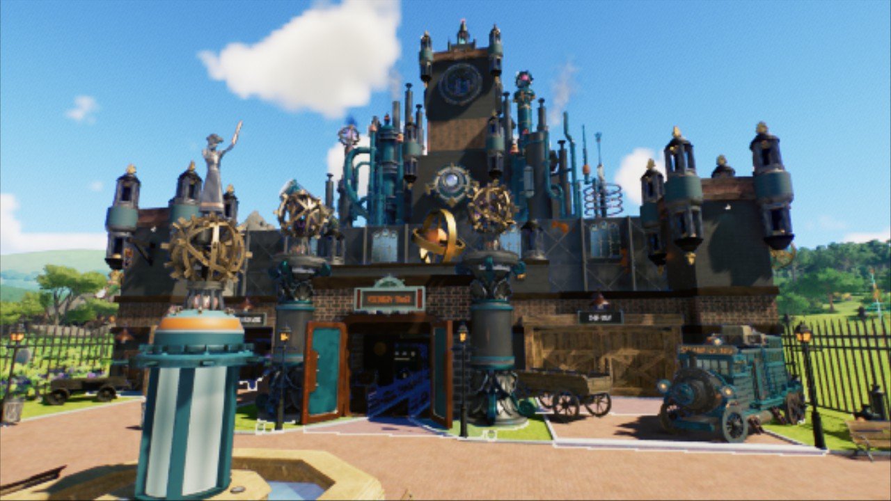 Discovery Tower - Steampunk Drop Ride