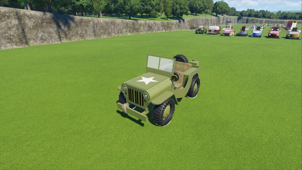 Us Army Jeep - Workshop - Planet Coaster 2