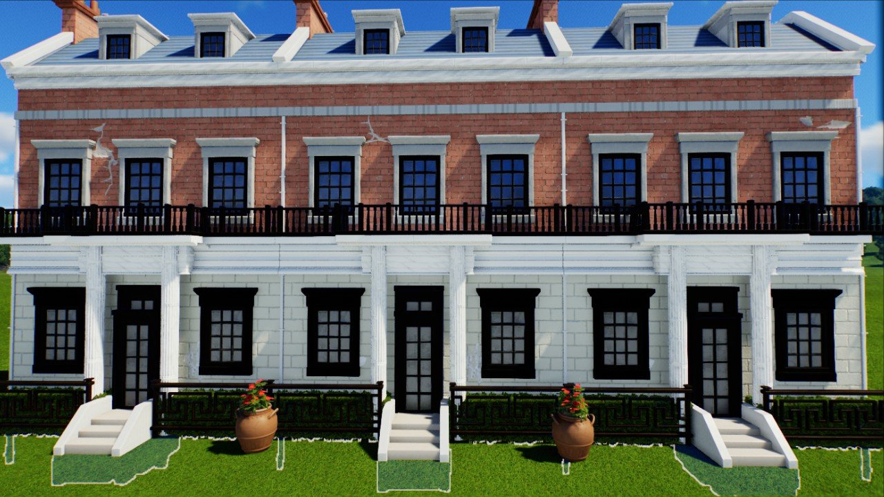 London Townhouse Row - Workshop - Planet Coaster 2