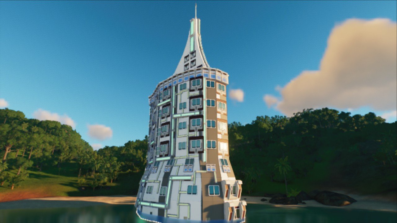 FUTURISTIC SKYSCRAPER 2