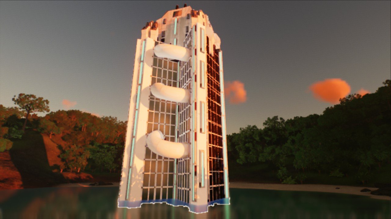 FUTURISTIC SKYSCRAPER 3