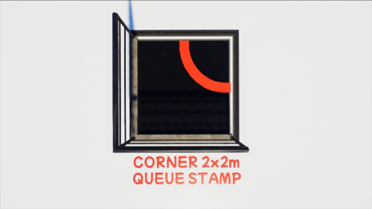 2m Queue Stamp - Tagi3d