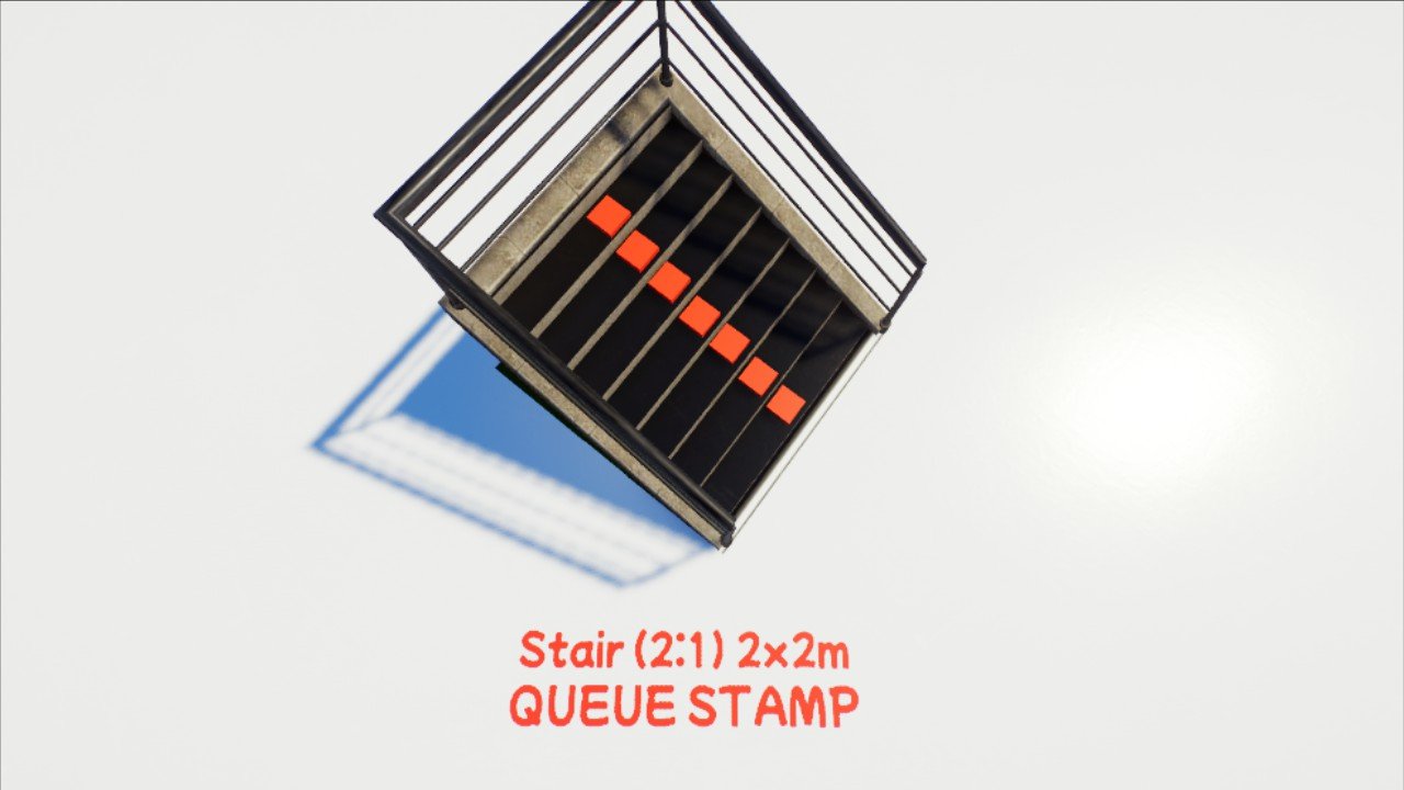 2m Queue Stamp - Tagi3d