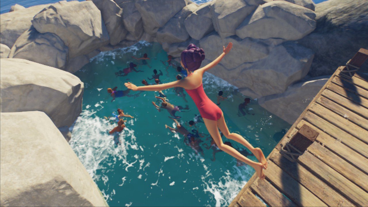 Wooden Jetty Jump!