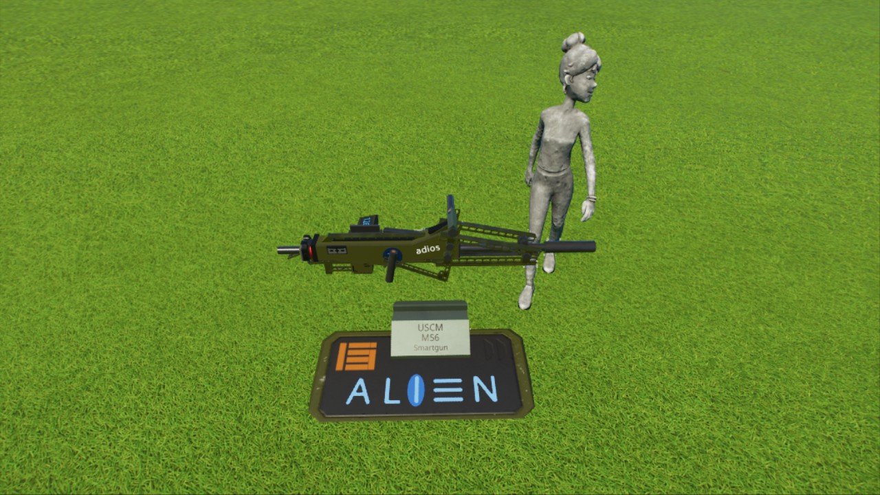 Alien USCM M56 Smartgun