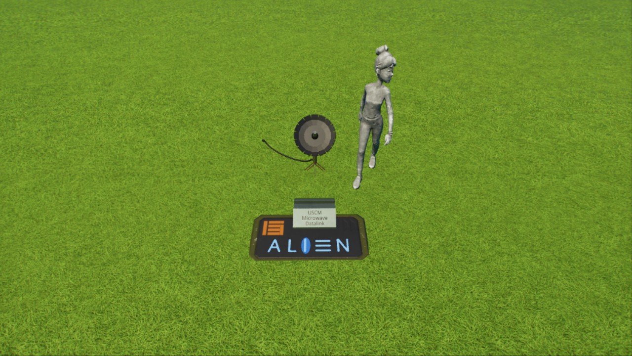 Alien USCM Microwave Datalink