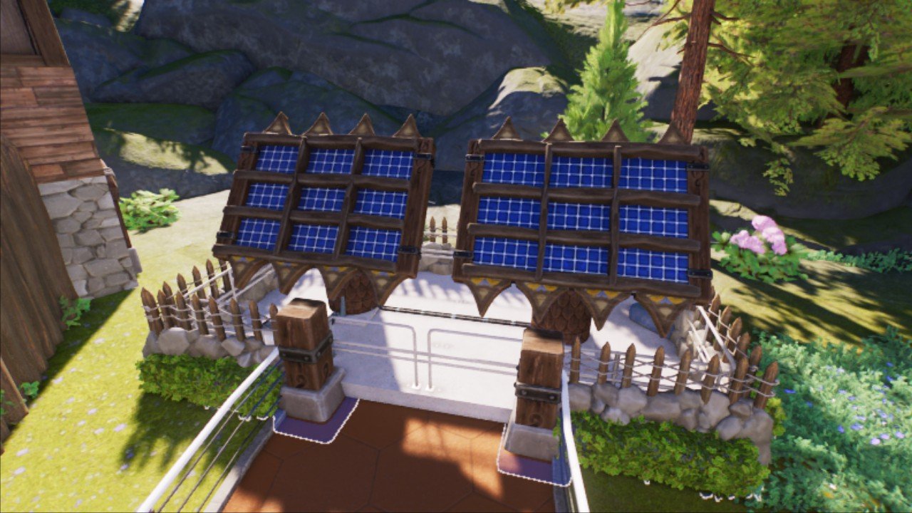 Viking Themed Solar Panels