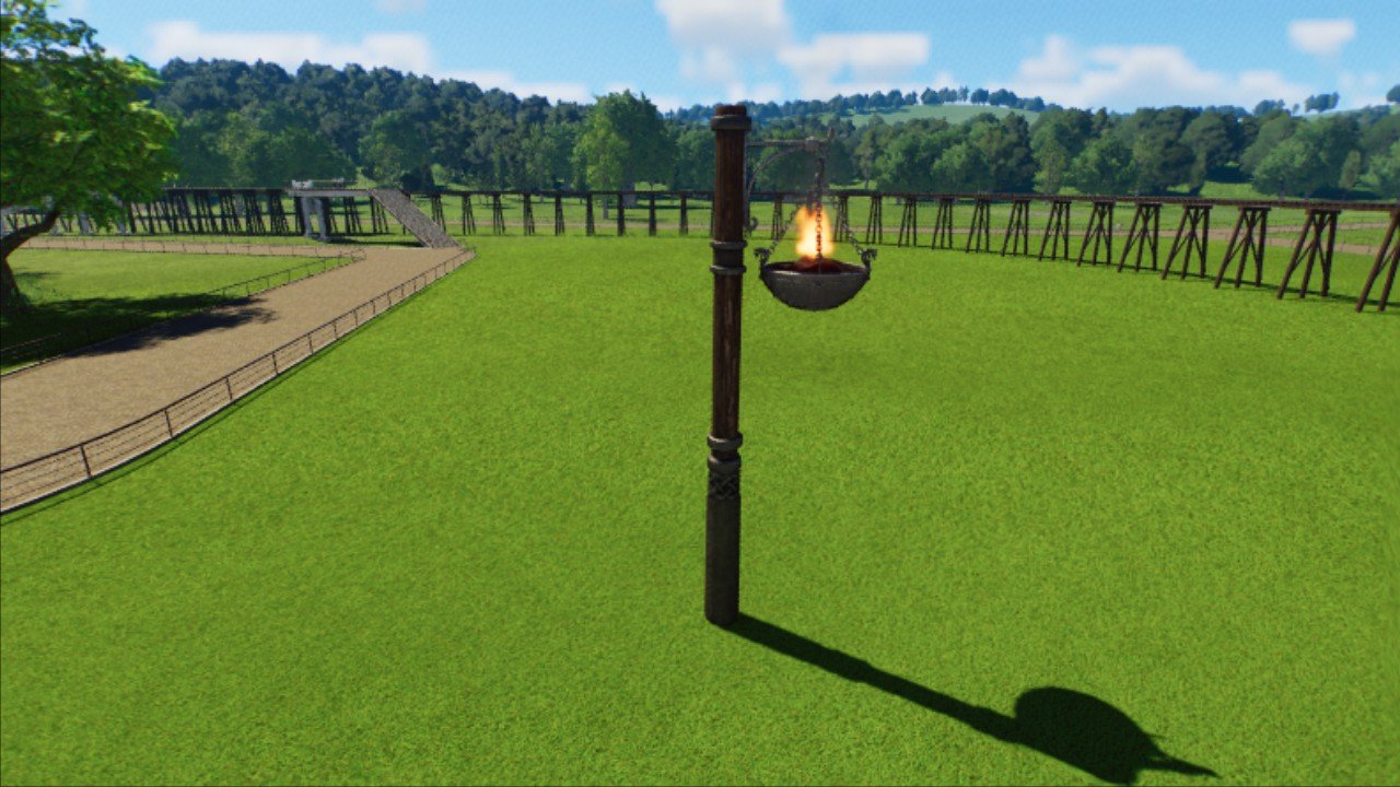 Viking Lampost 