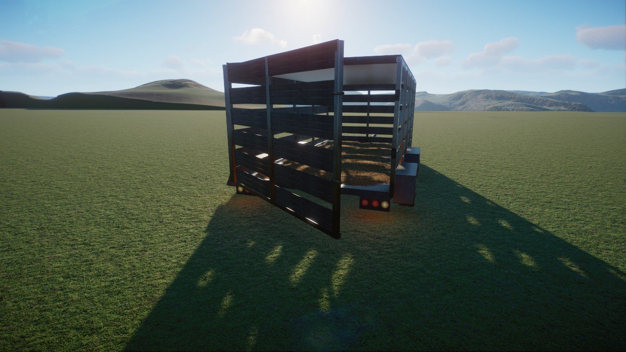 Full scale Animal trailer
