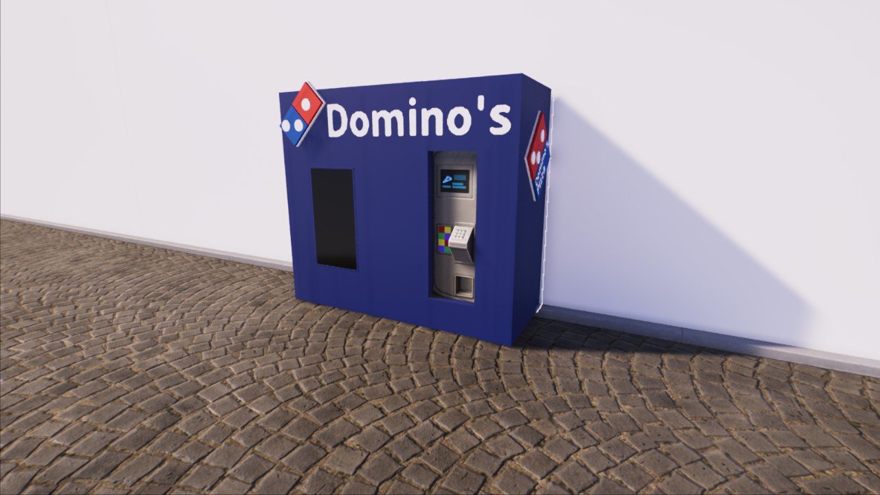 Domino's Pizza Vending Machine