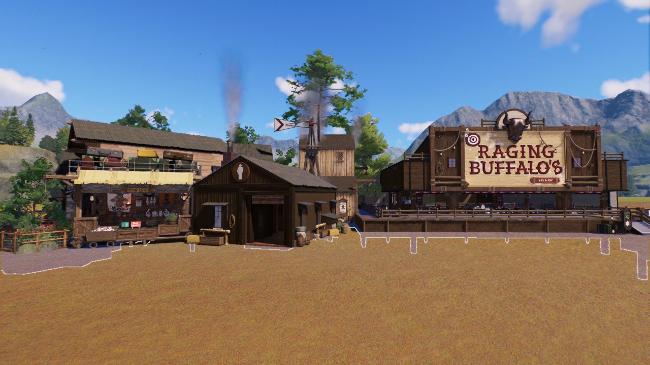 Western Themed area