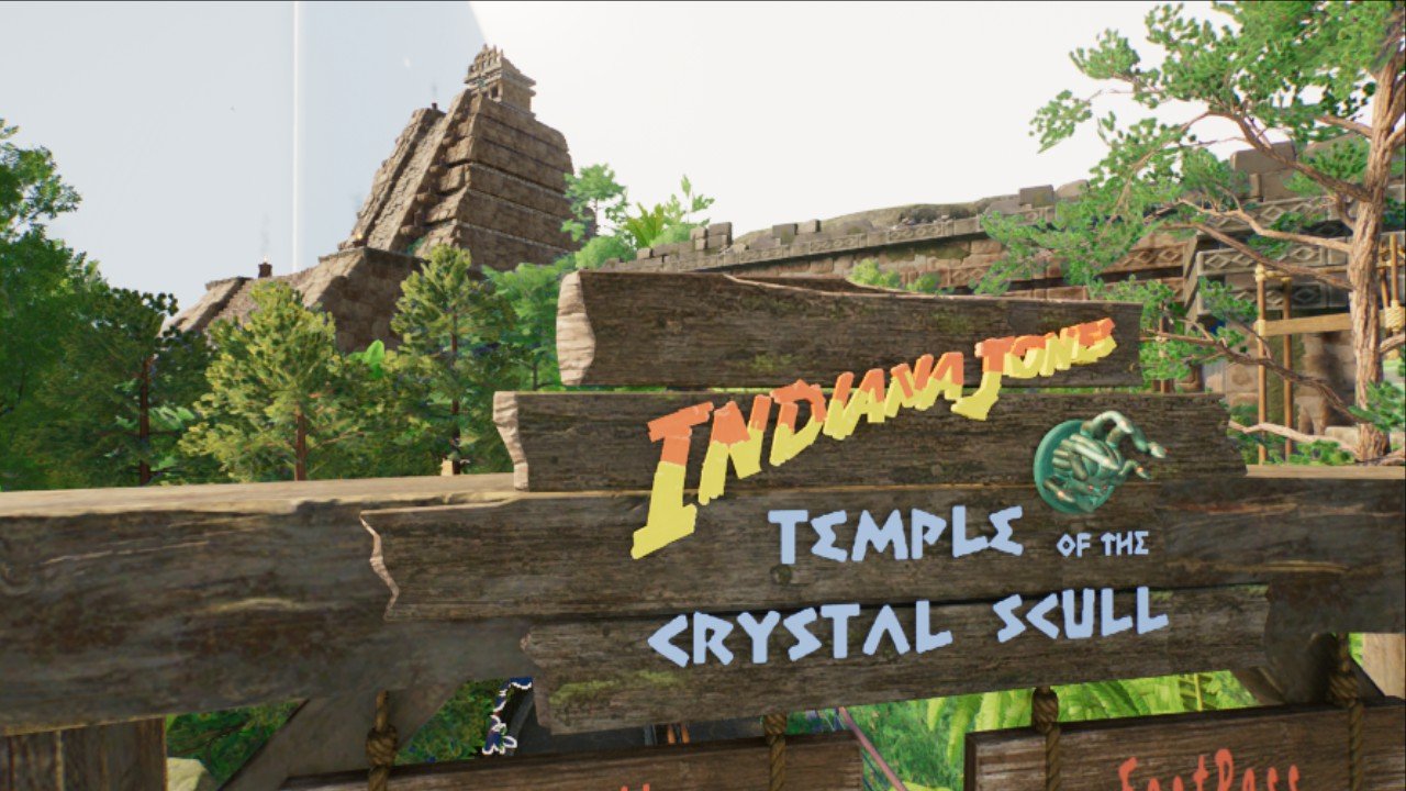 Indiana Jones Adventure - TEMPLE of the CRYSTALSCULL _Tokyo Disney Sea Attraction Building