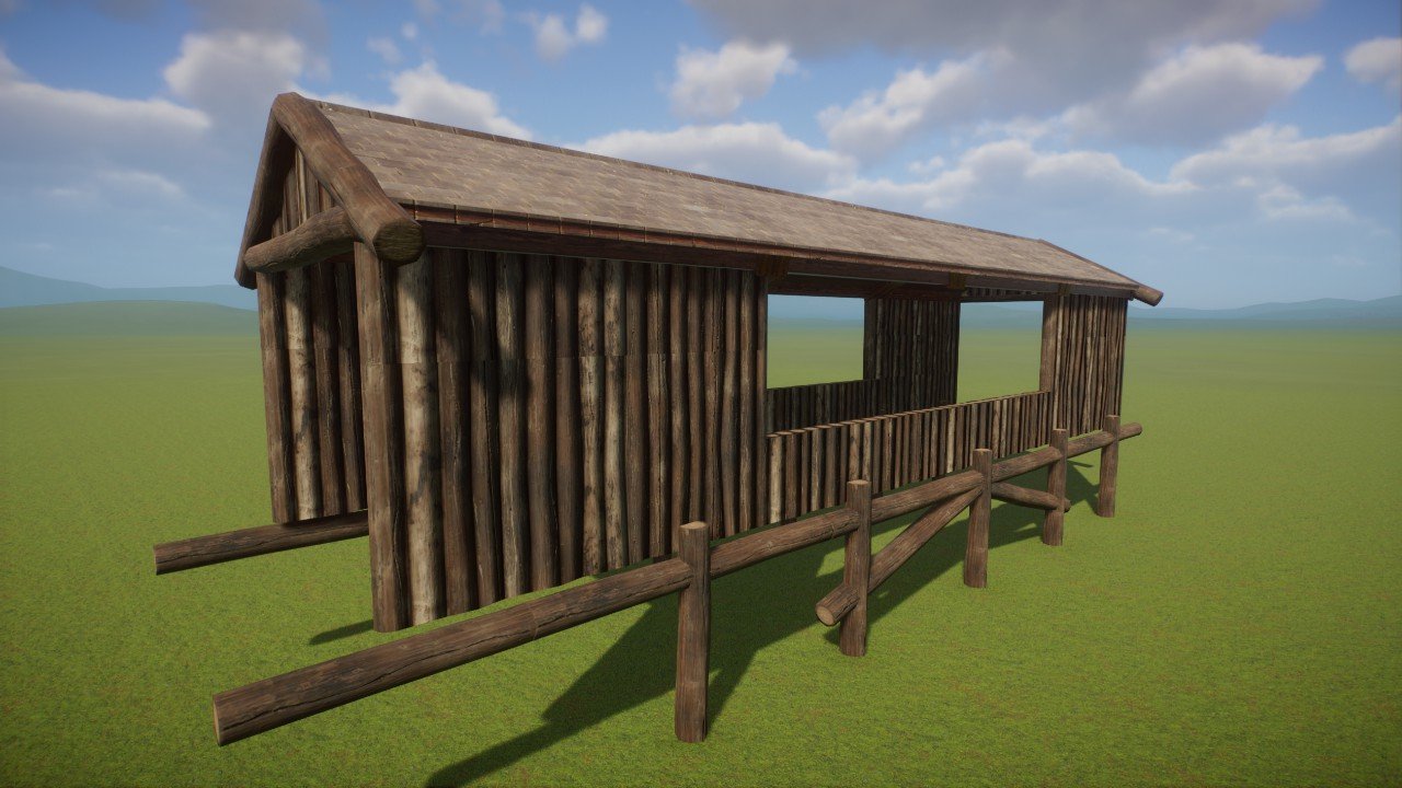 Wooden Covered Bridge