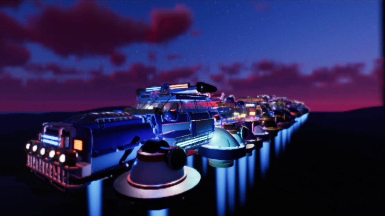 Flying Cars on Rails