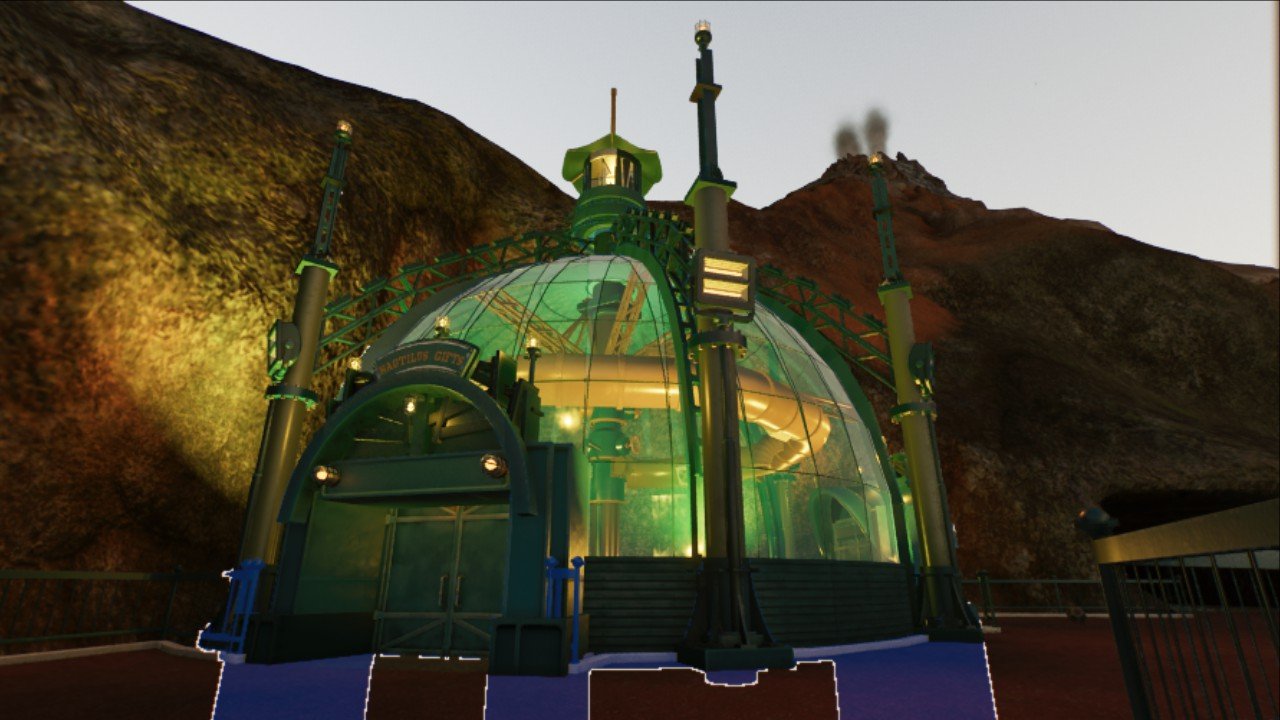 Tokyo Disney Sea NAOTILUS GIFTS Shop Building
