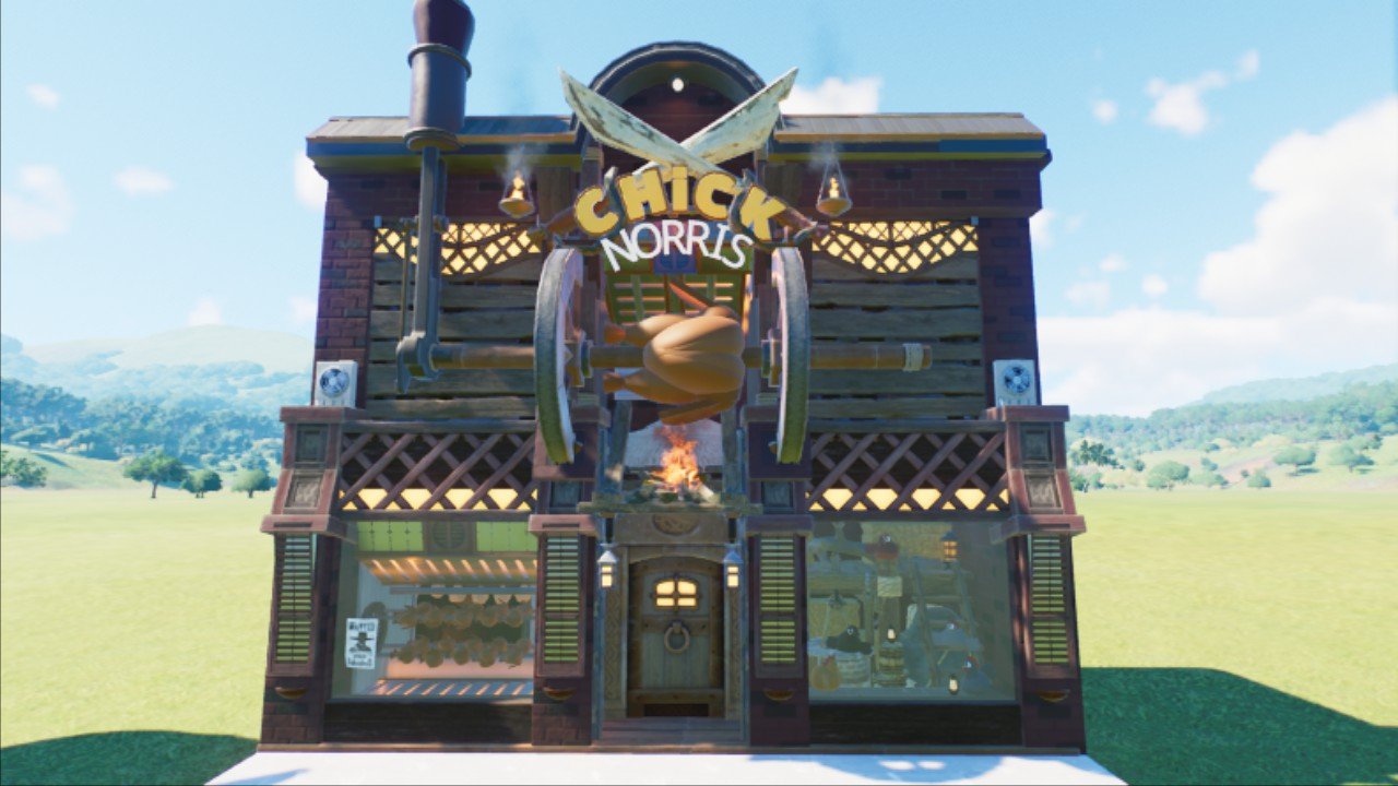 Chick Norris  Shop Facade