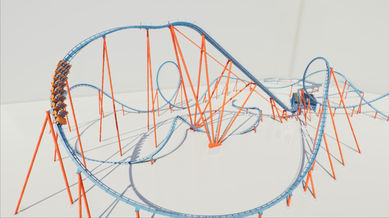 REALISTIC B&M Sitdown Coaster