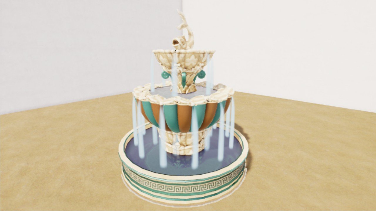 Fish Fountain  Royal Aquatic