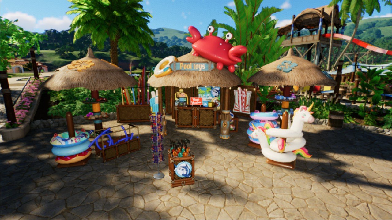 Pool Toys Tiki Resort Gift Shop