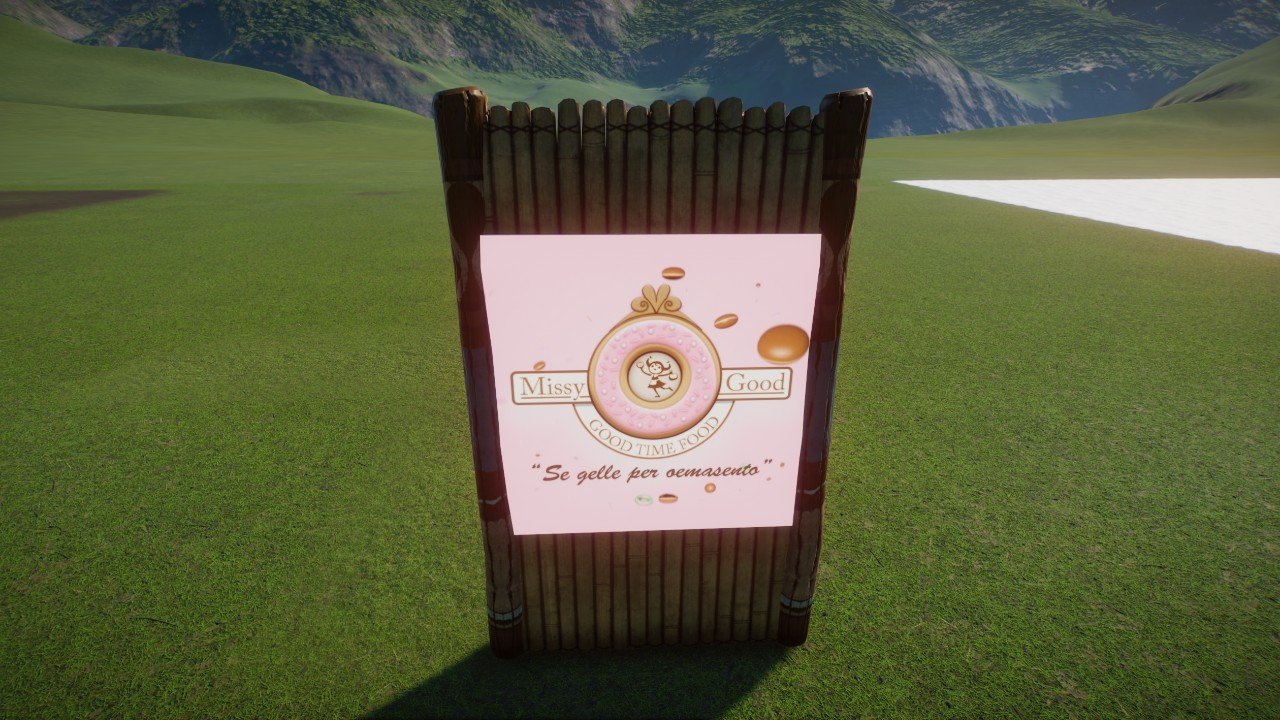 Bamboo Billboard Ad