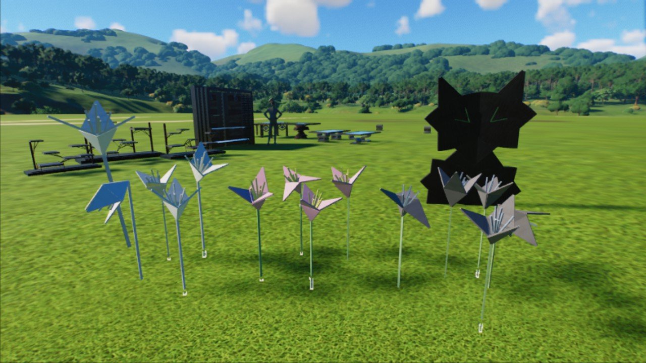 origami flower set 1 