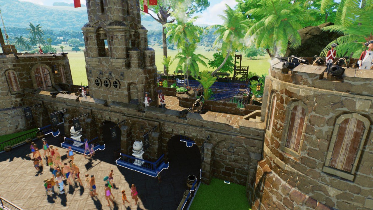 PIRATES THEMED ENTRANCE