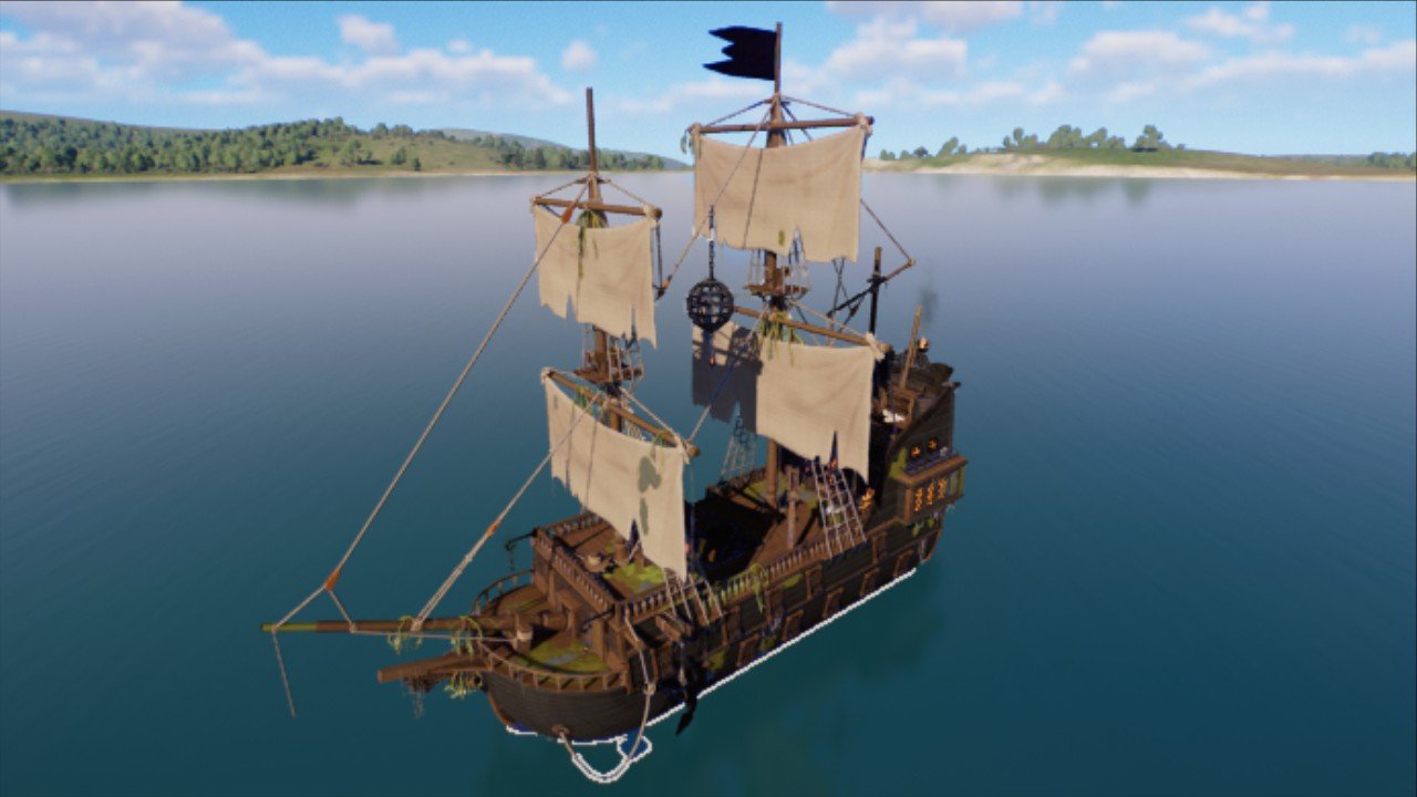 Ghostly Galleon  Pirate Ship