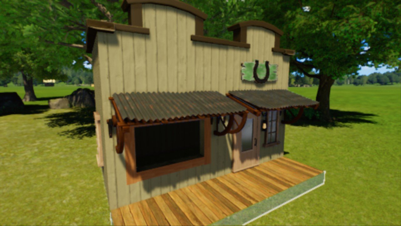 Western Theme Shop Shell
