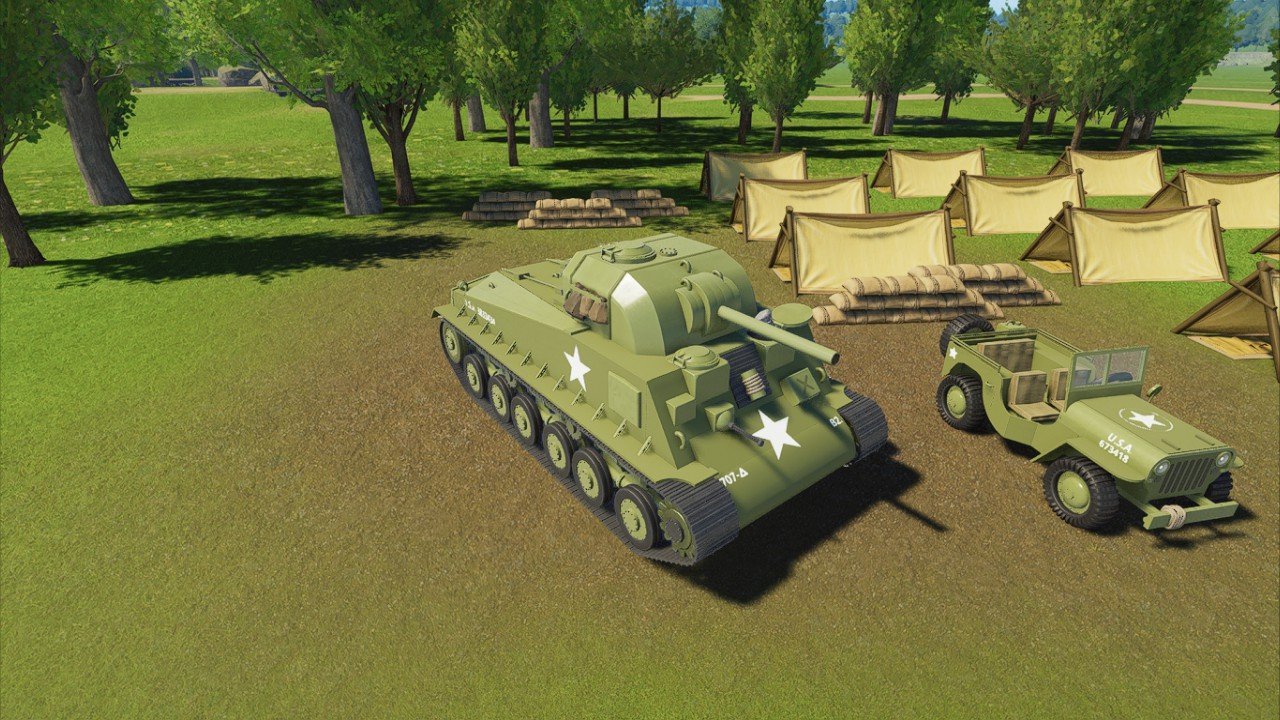 M4 Sherman Us Army Tank