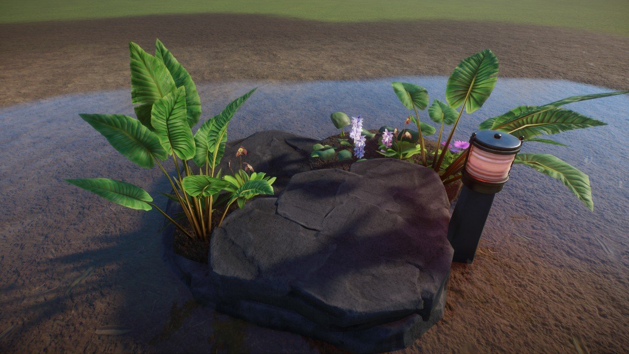 Reptile platform with heatlamp