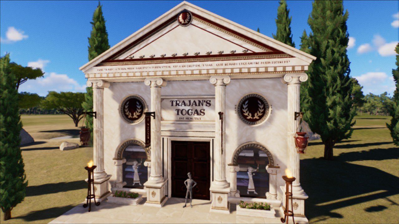 Trajan's Togas – Mainstreet Makeover