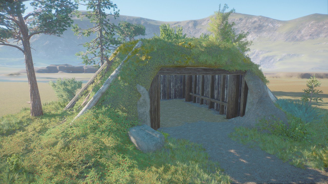 Sami Reindeer Shelter