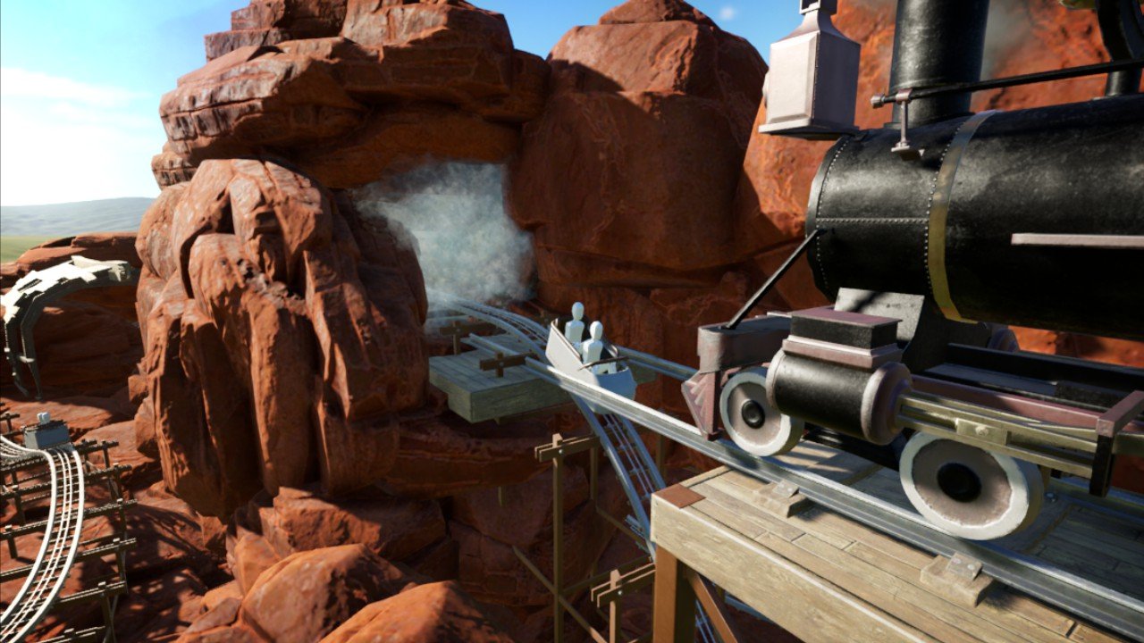 Red rock runaway minecarts 