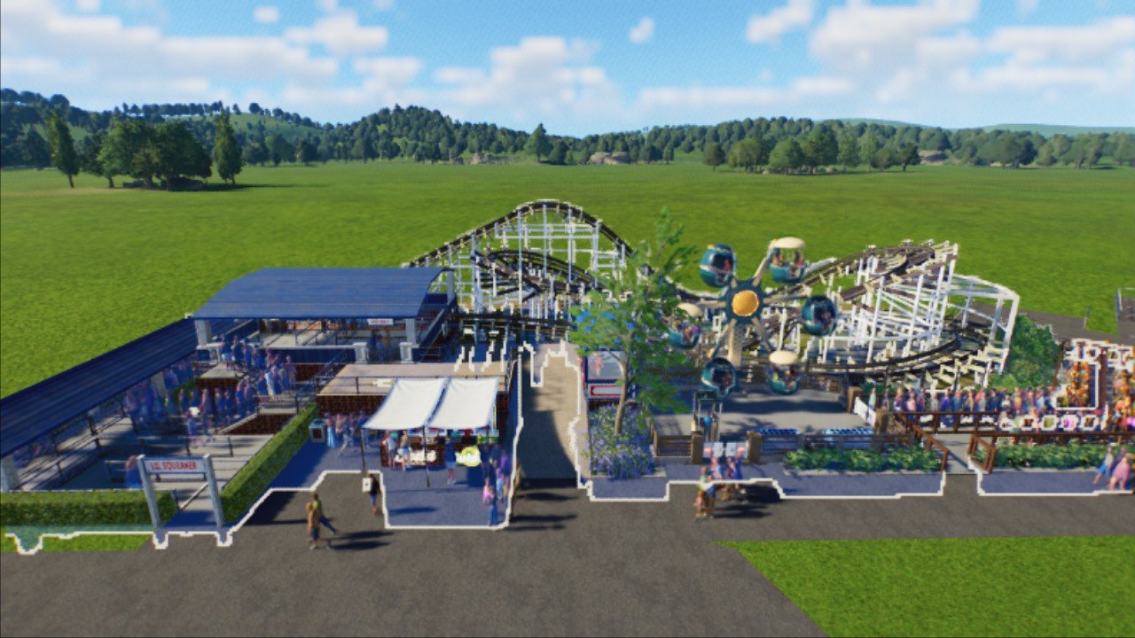 JUNIOR KIDS COASTER FLAT RIDE - Workshop - Planet Coaster 2