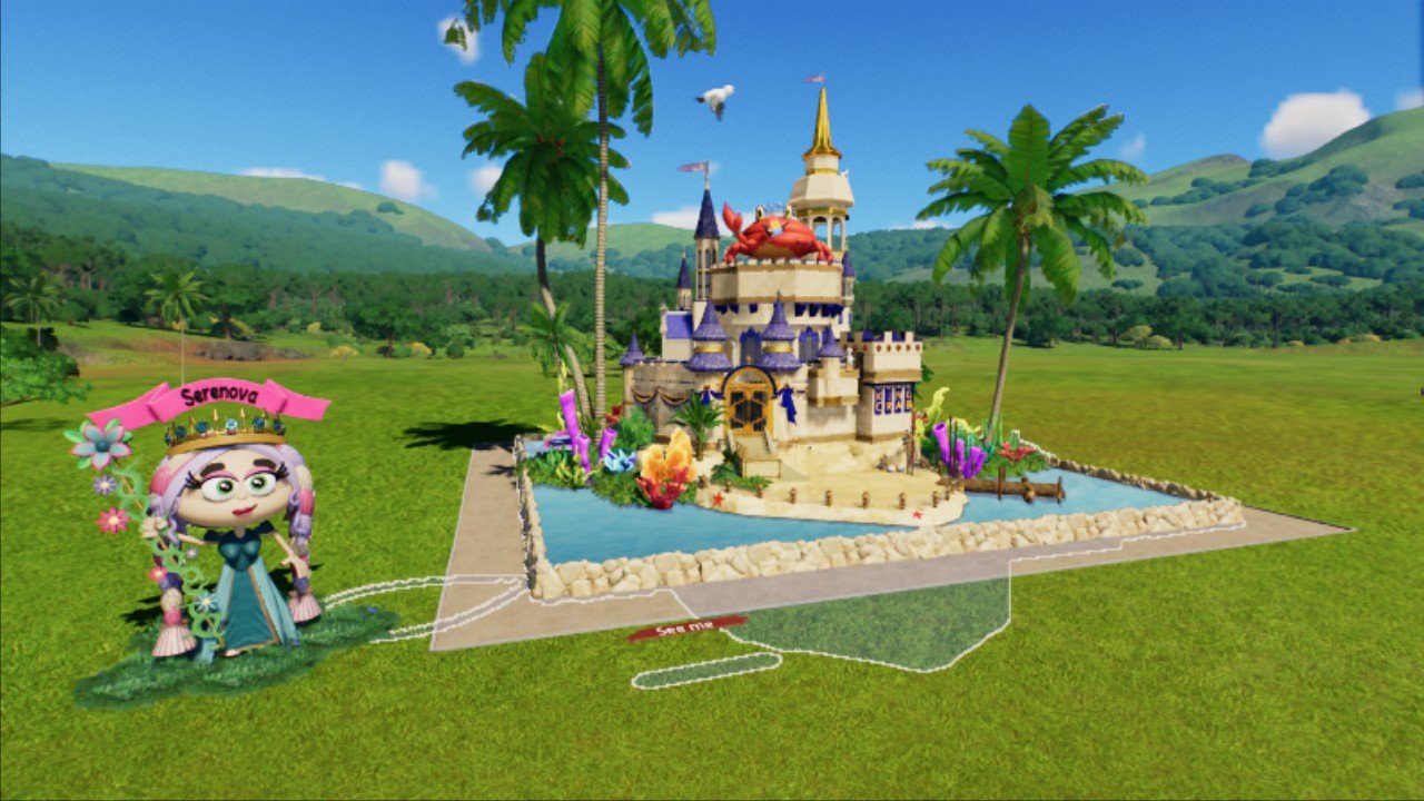 Sandcastle Summer Scenery