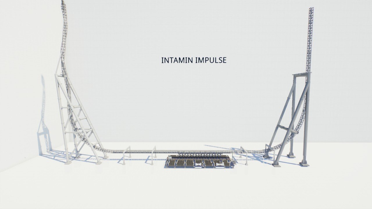 Intamin Standard Unthemed Impulse Coaster.