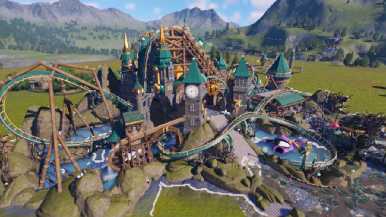 MYSTICAL WITCH CASTLE Park Entrance/Villain's Land incl. a Dive-Coaster