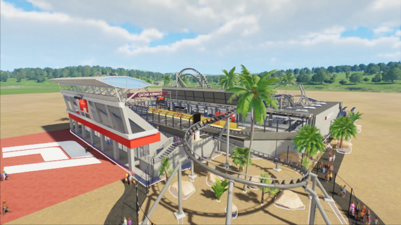 Atapi All Rides F1 F1 THE RIDE - Workshop - Planet Coaster 2